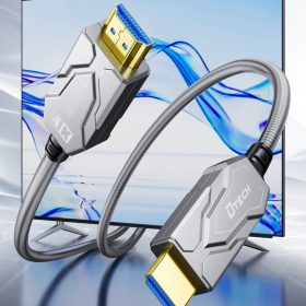 DTECH 4K Version 2.0 Cable 15m 20m 25m 30m Support HDCP2.2 Armored 4K@60Hz eARC AOC Fiber Optic HDMI Cable DTECH 4K Version 2.0 Cable 15m 20m 25m 30m Support HDCP2.2 Armored 4K@60Hz eARC AOC Fiber Optic HDMI Cable